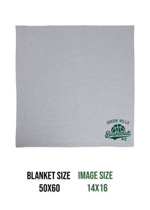 Green Hills Basketball Design 6 Blanket