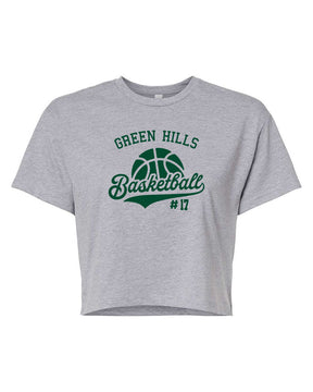 Green Hills Basketball Design 6 crop top