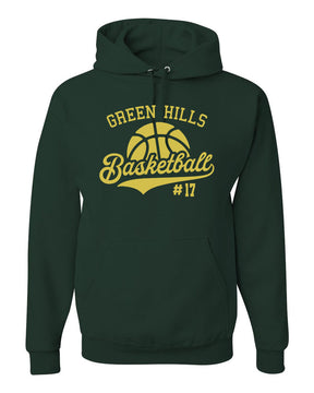 Green Hills Basketball Design 6 Hooded Sweatshirt