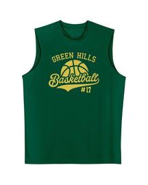 Green Hills Basketball Design 6 Men's Performance Tank Top