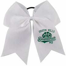 Green Hills Basketball Bow Design 6