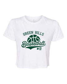 Green Hills Basketball Design 6 crop top