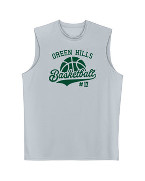 Green Hills Basketball Design 6 Men's Performance Tank Top