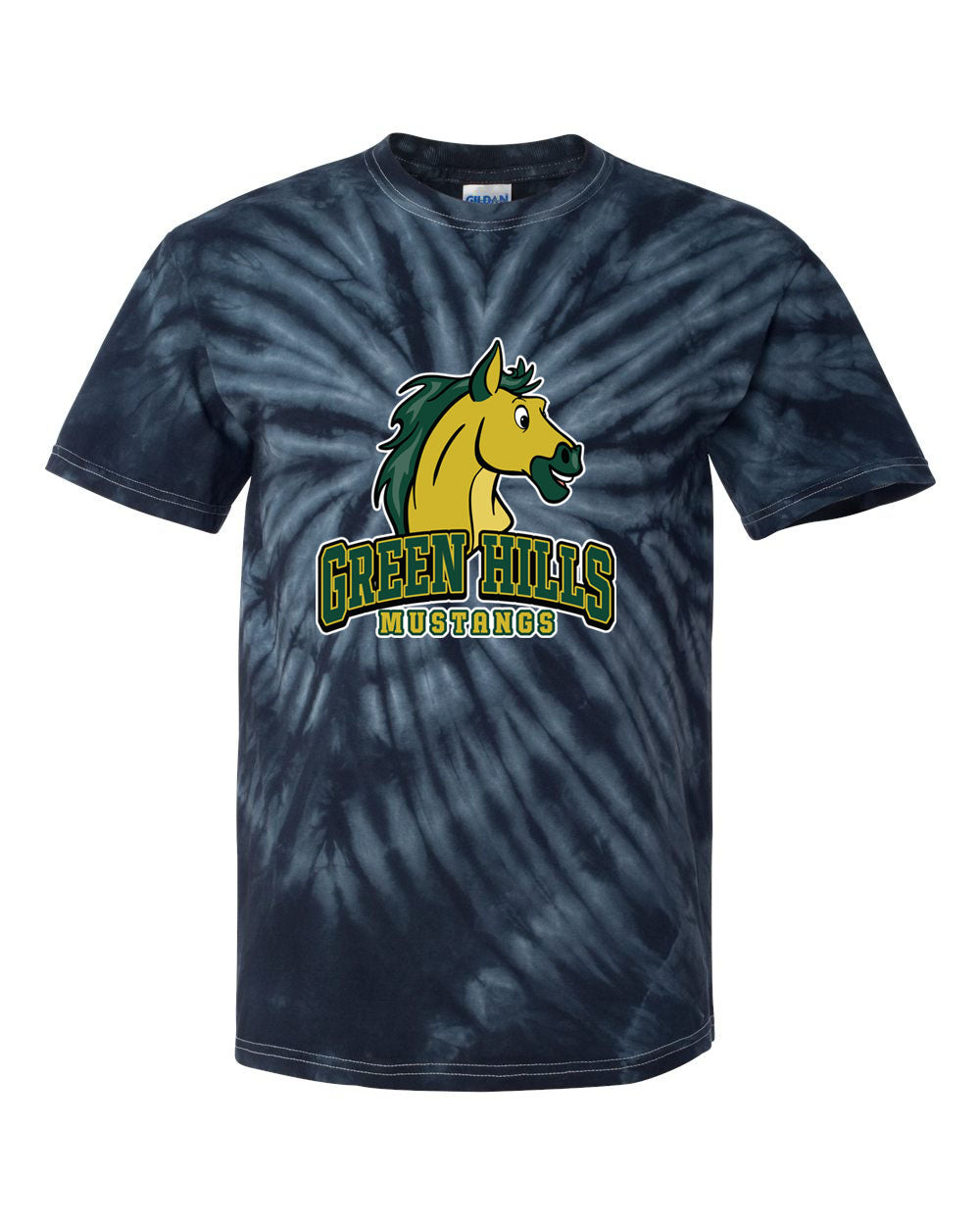 Green Hills Tie Dye t-shirt Design 14