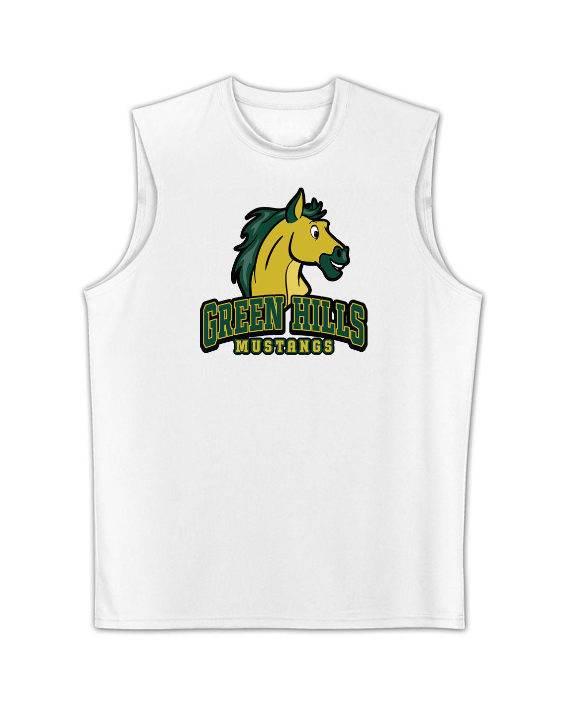 Green Hills Design 14 Men's Performance Tank Top