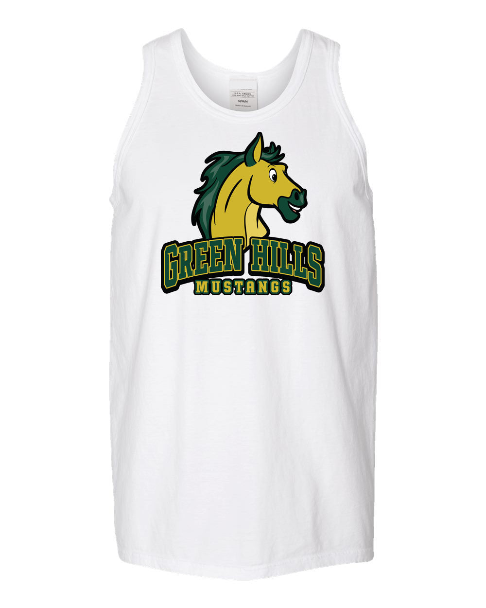 Green Hills design 14 Muscle Tank Top