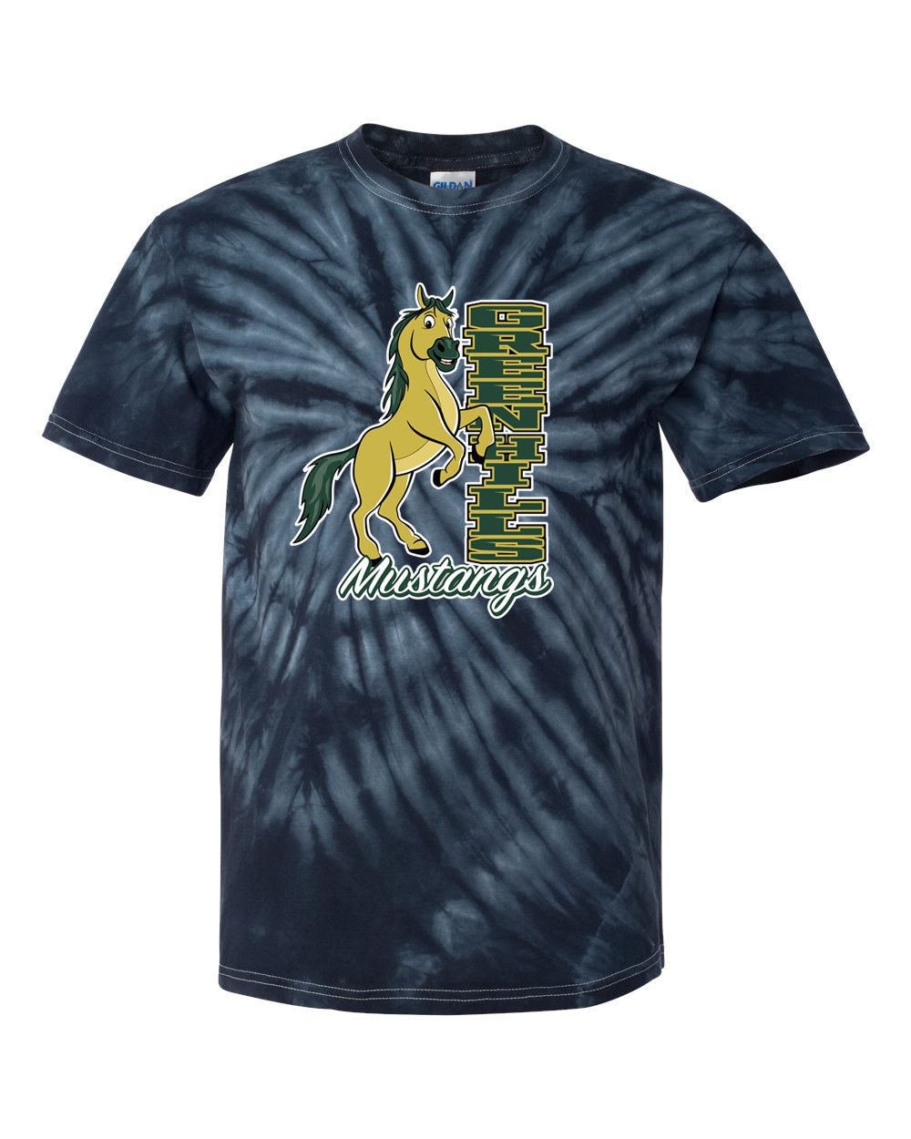 Green Hills Tie Dye t-shirt Design 15