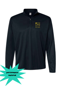 Green Hills Quarter Zip Long Sleeve Shirt Design 18