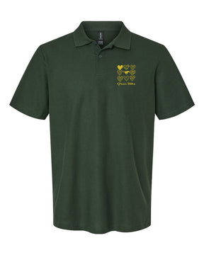 Green Hills Polo T-Shirt Design 18