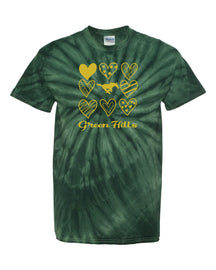 Green Hills Tie Dye t-shirt Design 18