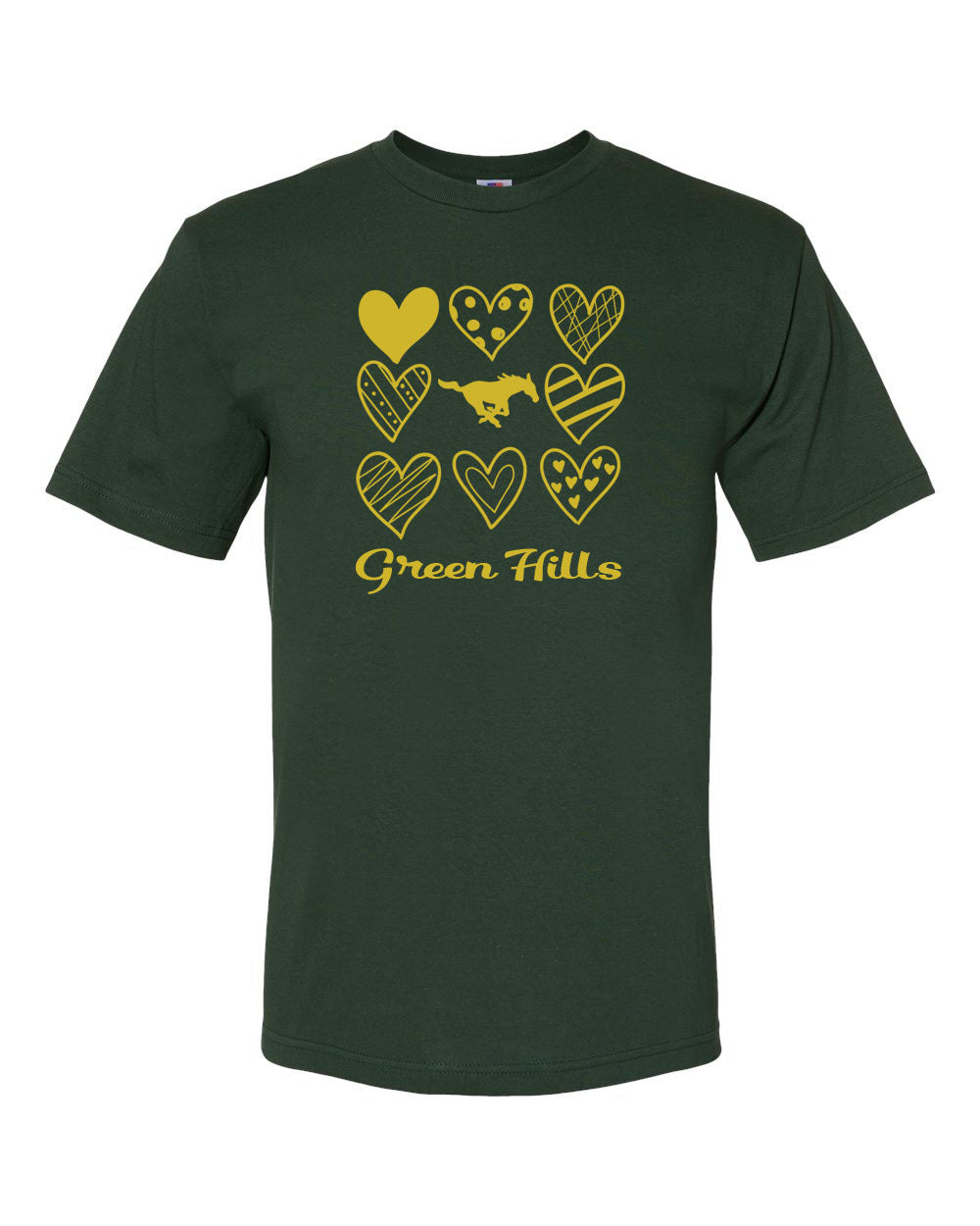 Green Hills T-Shirt Design 18