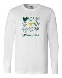 Green Hills Long Sleeve Shirt Design 18