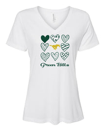 Green Hills V-Neck Design 18