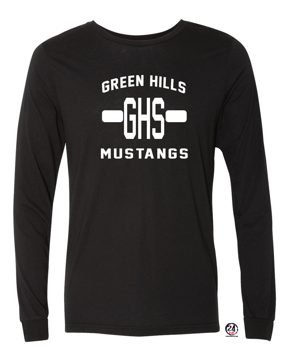 Green Hills Long Sleeve Shirt Design 19