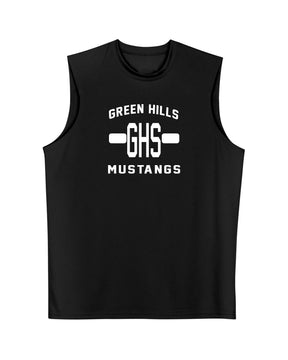 Green Hills Men's Performance Tank Top Design 19