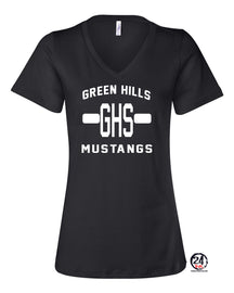 Green Hills V-Neck Design 19