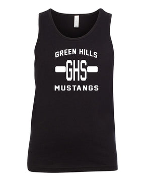 Green Hills Muscle Tank Top Design 19