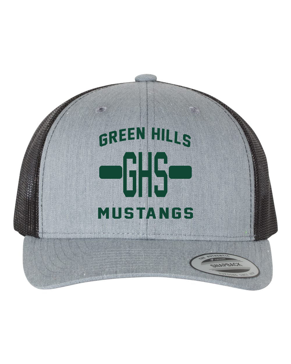 Green Hills Trucker Hat Design 19