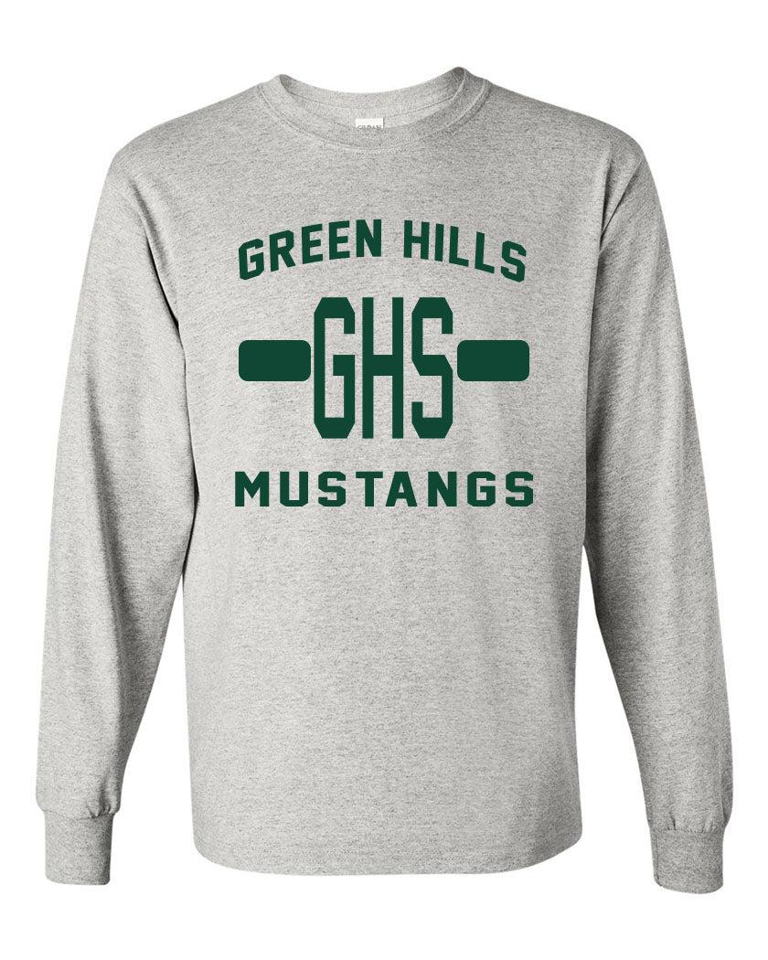 Green Hills Long Sleeve Shirt Design 19