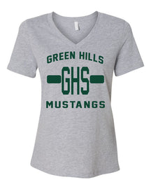 Green Hills V-Neck Design 19