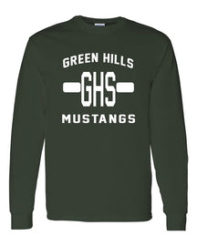 Green Hills Long Sleeve Shirt Design 19