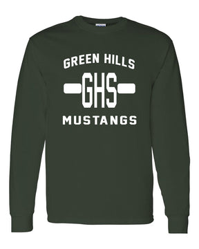 Green Hills Long Sleeve Shirt Design 19