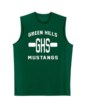 Green Hills Men's Performance Tank Top Design 19