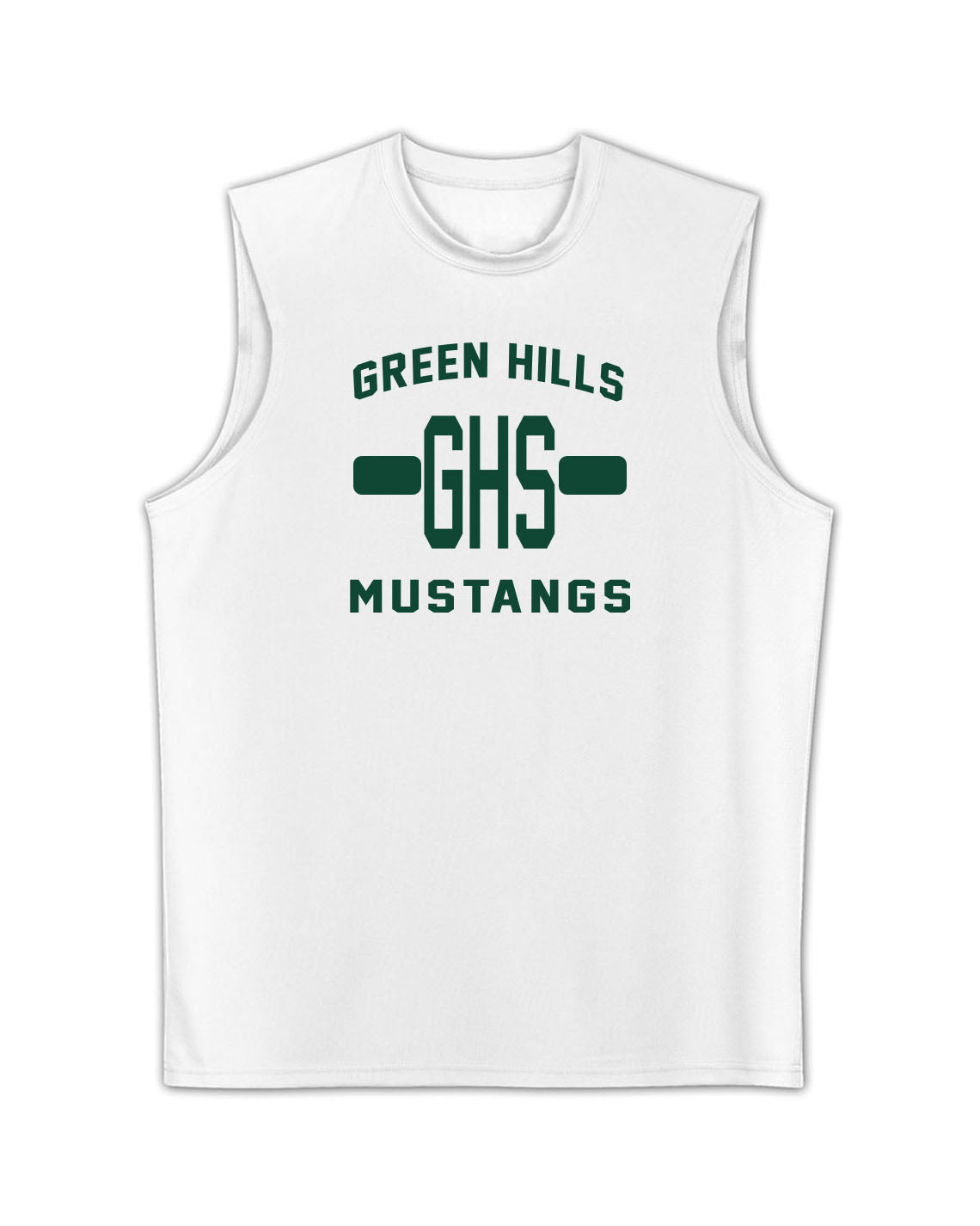 Green Hills Men's Performance Tank Top Design 19