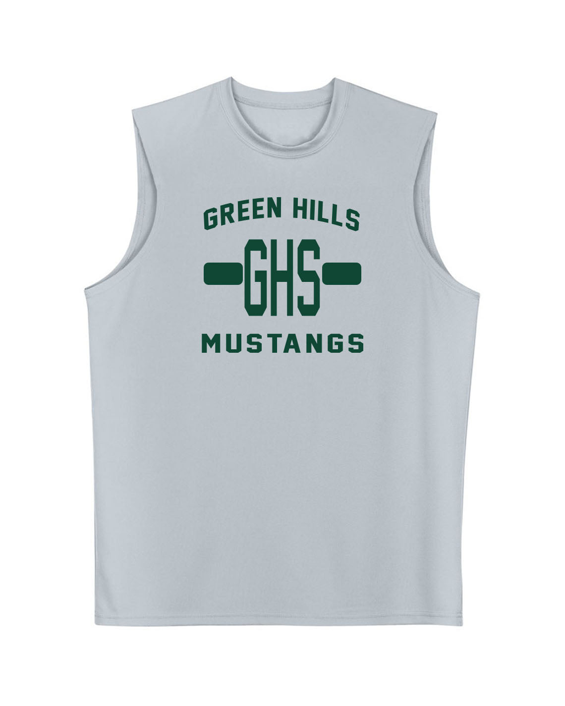 Green Hills Men's Performance Tank Top Design 19