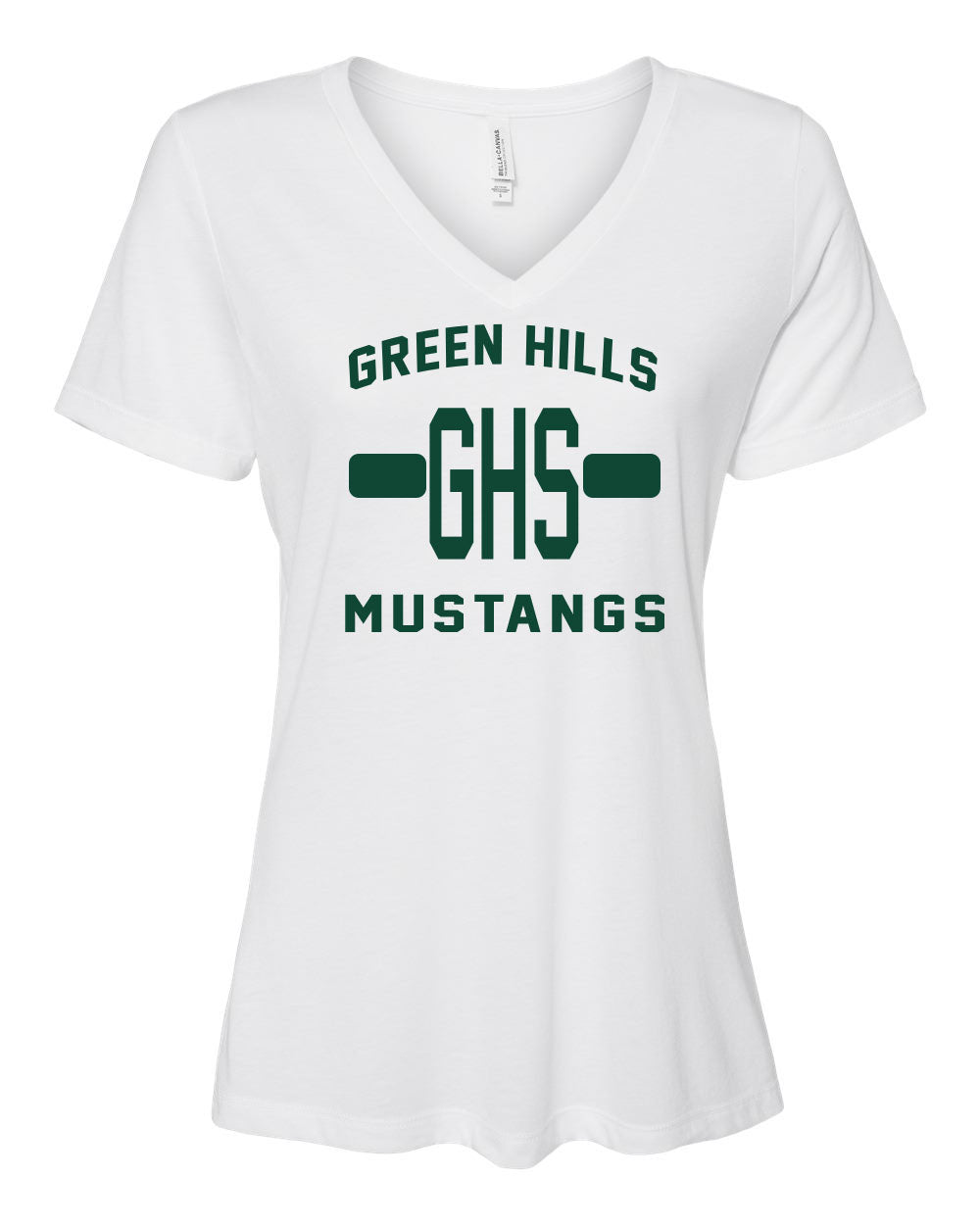 Green Hills V-Neck Design 19