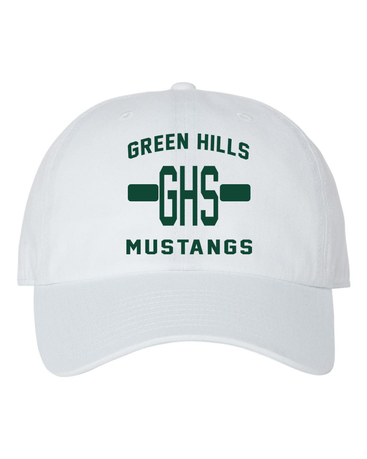 Green Hills Trucker Hat Design 19