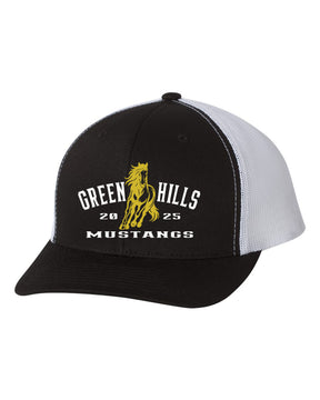 Green Hills Trucker Hat Design 20