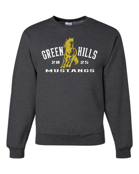 Green Hills non hooded sweatshirt Design 20