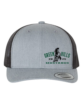 Green Hills Trucker Hat Design 20