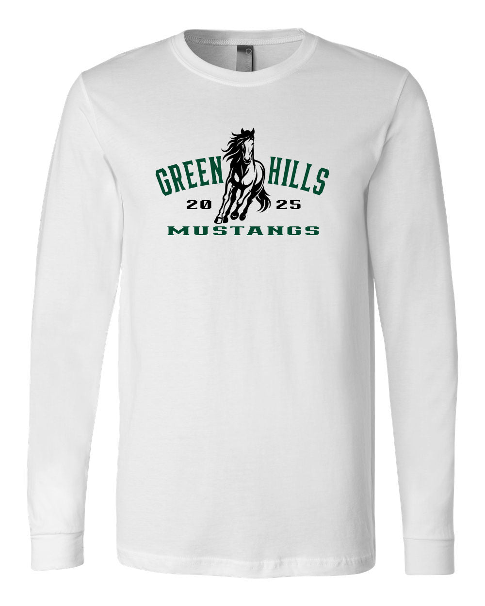 Green Hills Long Sleeve Shirt Design 20
