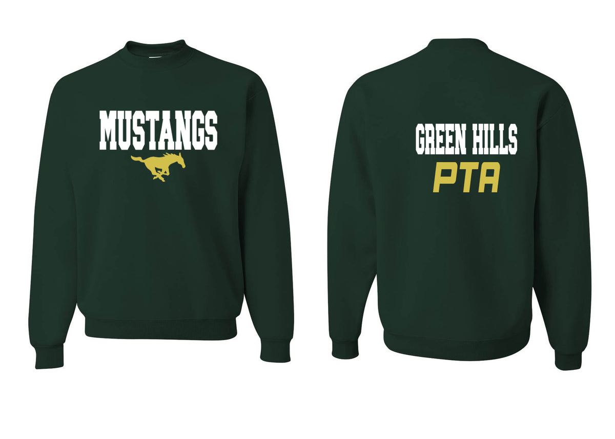 Green Hills PTA non hooded sweatshirt