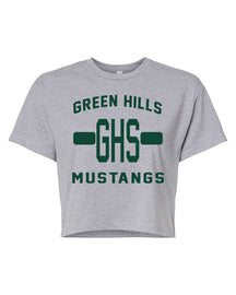 Green Hills crop top Design 19