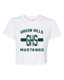 Green Hills crop top Design 19