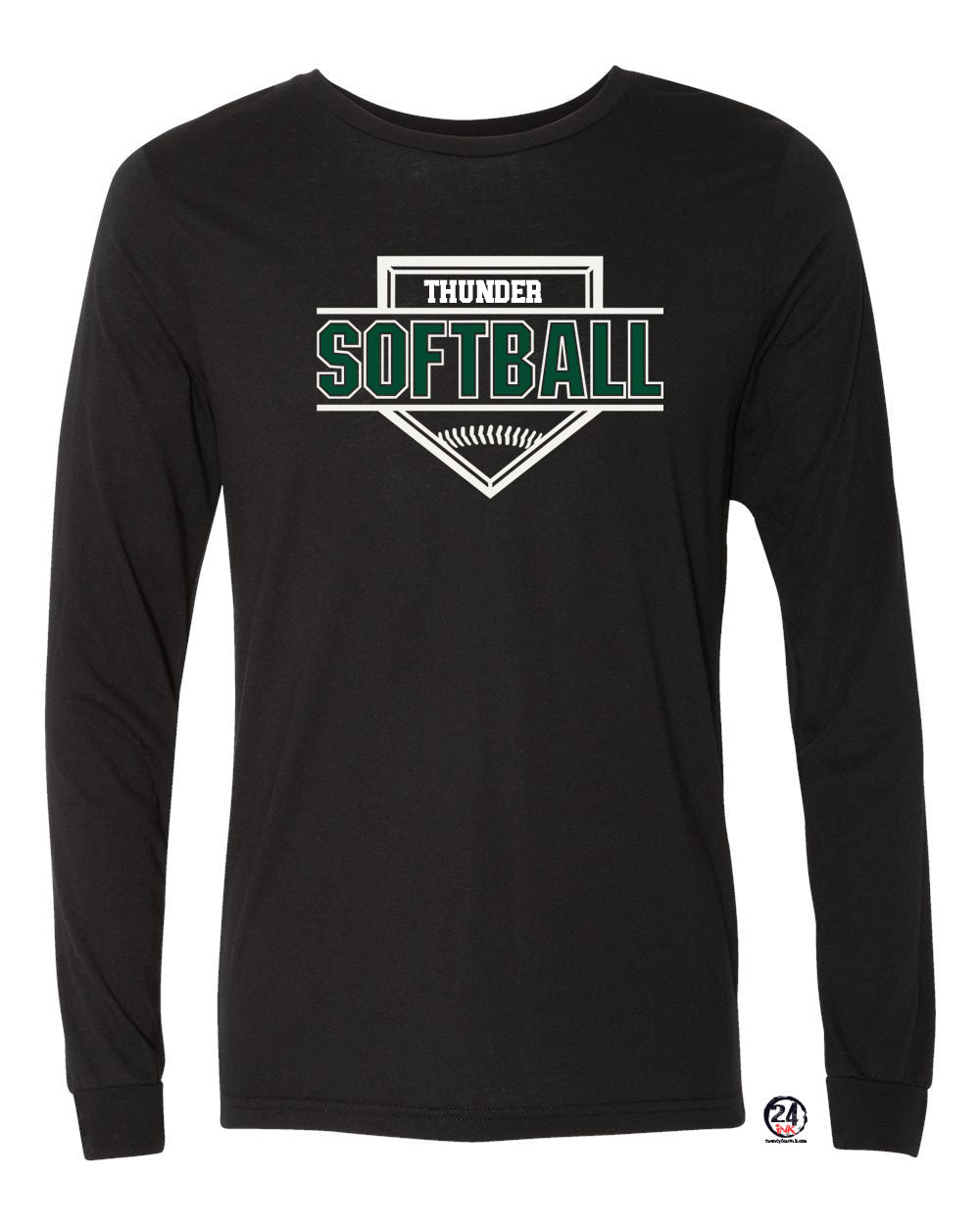 Green Thunder design 1 Long Sleeve Shirt