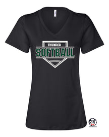 Green Thunder Design 1 V-Neck