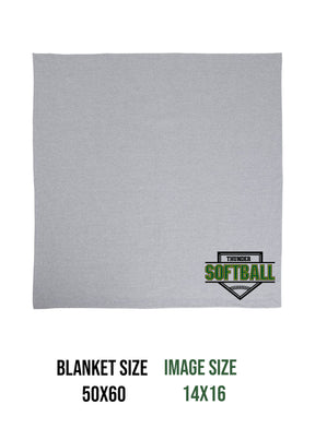 Green Thunder Design 1 Blanket