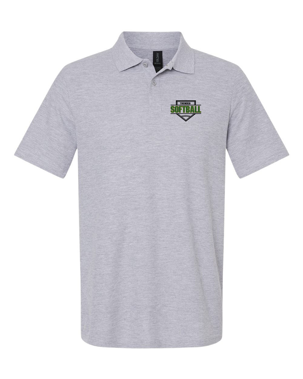 Green Thunder design 1 Polo T-Shirt