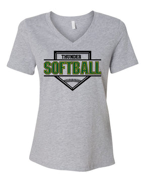 Green Thunder Design 1 V-Neck