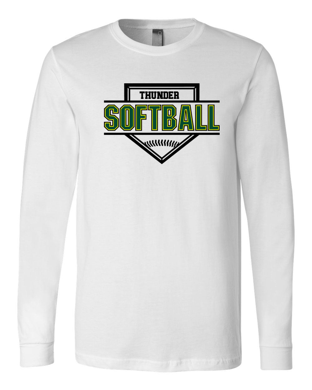 Green Thunder design 1 Long Sleeve Shirt