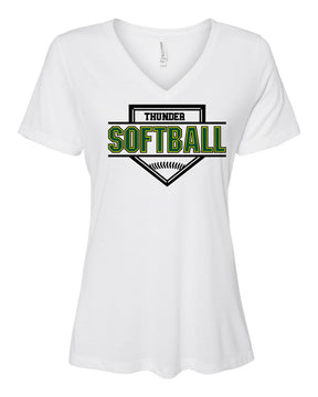 Green Thunder Design 1 V-Neck