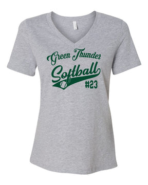 Green Thunder Design 2 V-Neck