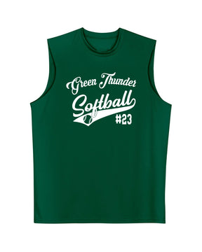 Green Thunder Design 2 Men's Performance Tank Top