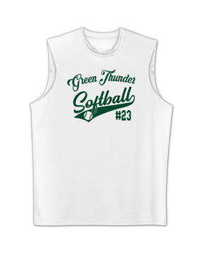 Green Thunder Design 2 Men's Performance Tank Top