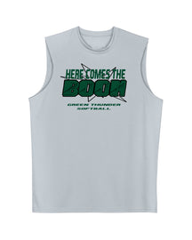 Green Thunder Design 3 Men's Performance Tank Top