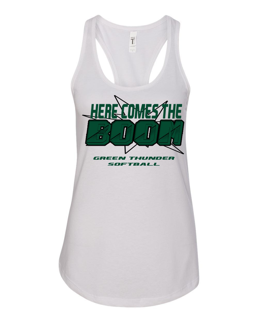 Green Thunder design 3 Tank Top